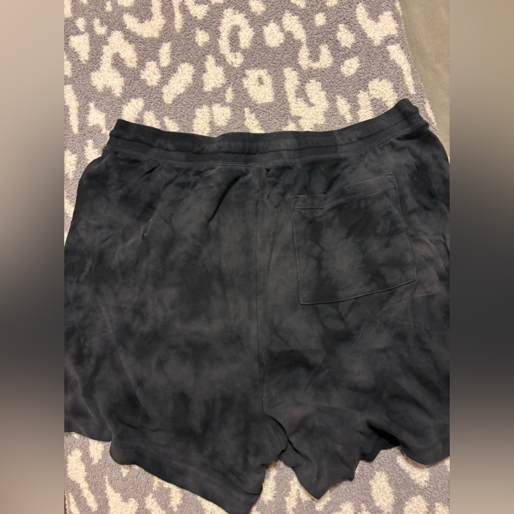 Old Navy Black acid wash tie dye stretchy shorts